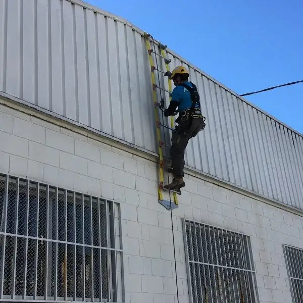 ladder for solar panels