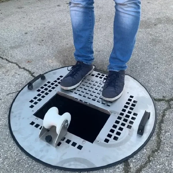 safaty platform for manholes