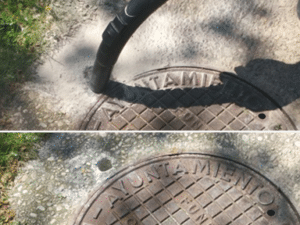 fundilock manhole cover security